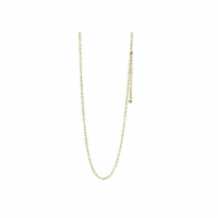 diamond dot dangle necklace