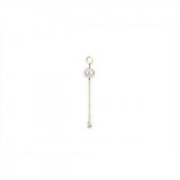 combo dangle w pearl + diamond