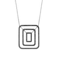 piece black diamond swing necklace (large)
