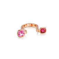 couture pink and red spinel between the finger ring