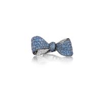bow blue sapphire ring (medium)