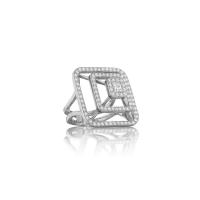 piece pyramid diamond ring (large)