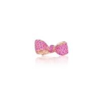bow pink sapphire ring (small)