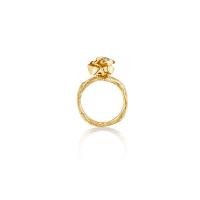 wonderland stackable rose ring