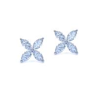 ascot diamonds marquise diamond earrings 3.22 ct tw