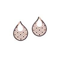 Ascot Diamonds Catherine Ryder© Rose Gold Floral Earrings