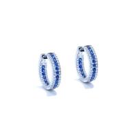 ascot diamonds diamond and sapphire hoop earrings