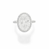 ultimate diamond corporation 4.01 ct oval d vs1 halo diamond engagement ring in platinum