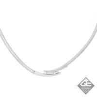 Baguette Diamond Necklace in 14k White Gold (0.70 ct. tw.)