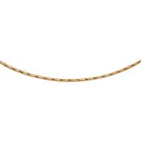sterling silver rose gold plated dc omega box chain