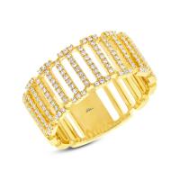 0.31ct 14k Yellow Gold Diamond Lady’s Ring SC55002393