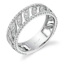 modern round diamond fashion ring