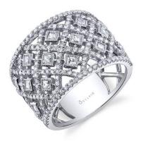 glamorous diamond fashion ring
