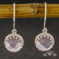 crown dangle earrings