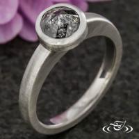 ringhammer platinum rose cut ring