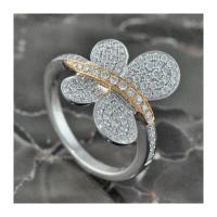 simon g pave butterfly ring