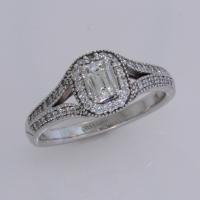 christopher designs crisscut split shank diamond ring