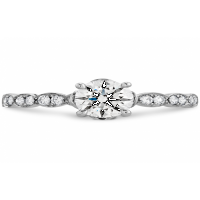 HEARTS ON FIRE ENGAGEMENT RING HBRDFL0050PLAA-N