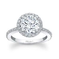2.00CT. ROUND WHITE GOLD ENGAGEMENT RING 7839L