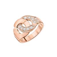 Dinh Van Menottes 18KT Rose Gold & Diamond R12 Ring