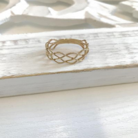 wide braid ring