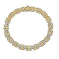 link necklace with diamonds