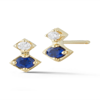 barbela design sapphire venice earrings be1075-y