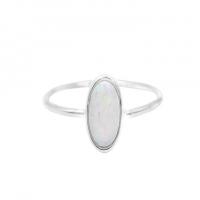 opal solitaire ring
