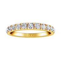 diamond wedding band janice 0.81 cts 14k yellow gold