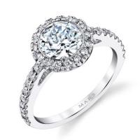 13813 diamond engagement ring 0.34 ctw.