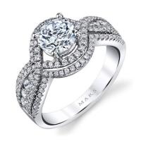 25108 Diamond Engagement Ring 0.76 Ctw.