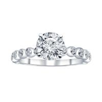 H Diamond + /ALTR Modern Engagement Ring