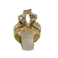 Ladies' Marquise Diamond Cluster Ring