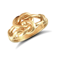 9ct Yellow Gold Baby Knot Ring