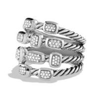 david yurman	confetti ring with diamonds