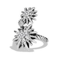 david yurman	starburst open ring with diamonds