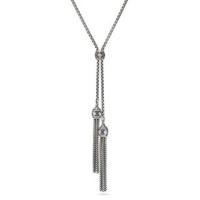 david yurman	renaissance tassel necklace with diamonds