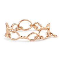 david yurman	continuance chain bracelet in 18k rose gold