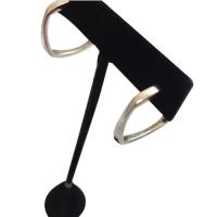 tiffany & co. sterling silver frank gehry torque hoop earring