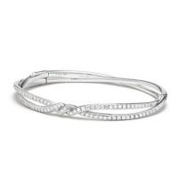 david yurman	continuance pave bracelet with diamonds in 18k white gold