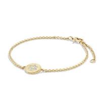 david yurman	cable collectibles star of david bracelet with diamonds in 18k gold