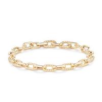 david yurman	dy madison chain bold bracelet in 18k gold, 6mm
