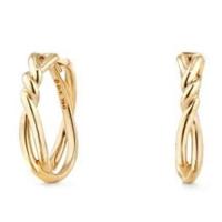 David Yurman	Continuance® Hoop Earrings in 18K Gold