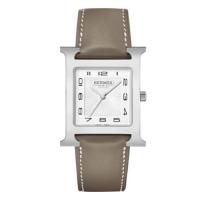 hermes heure h watch, large model 30.5 x 30.5 mm