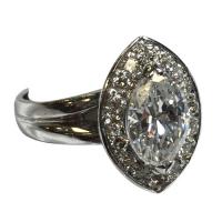 ladies marquise 1 carat diamond ring