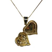 18k gold black diamond heart locket pendant 18k gold black diamond heart locket pendant