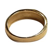 14k yellow gold and diamond men's band