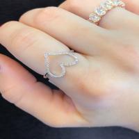 heart ring | diamond open heart | valentine's day gift | gift ideas for girlfriend