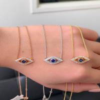 evil eye diamond and sapphire pendant necklace | available in 18kt white gold, rose gold, and yellow gold