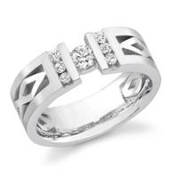 Gentlemenâ€™s Diamond Modern Ring #3
